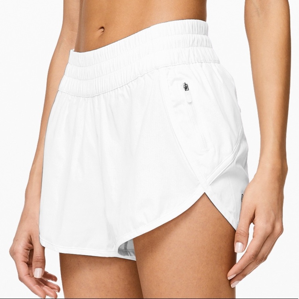 Lululemon White Shorts